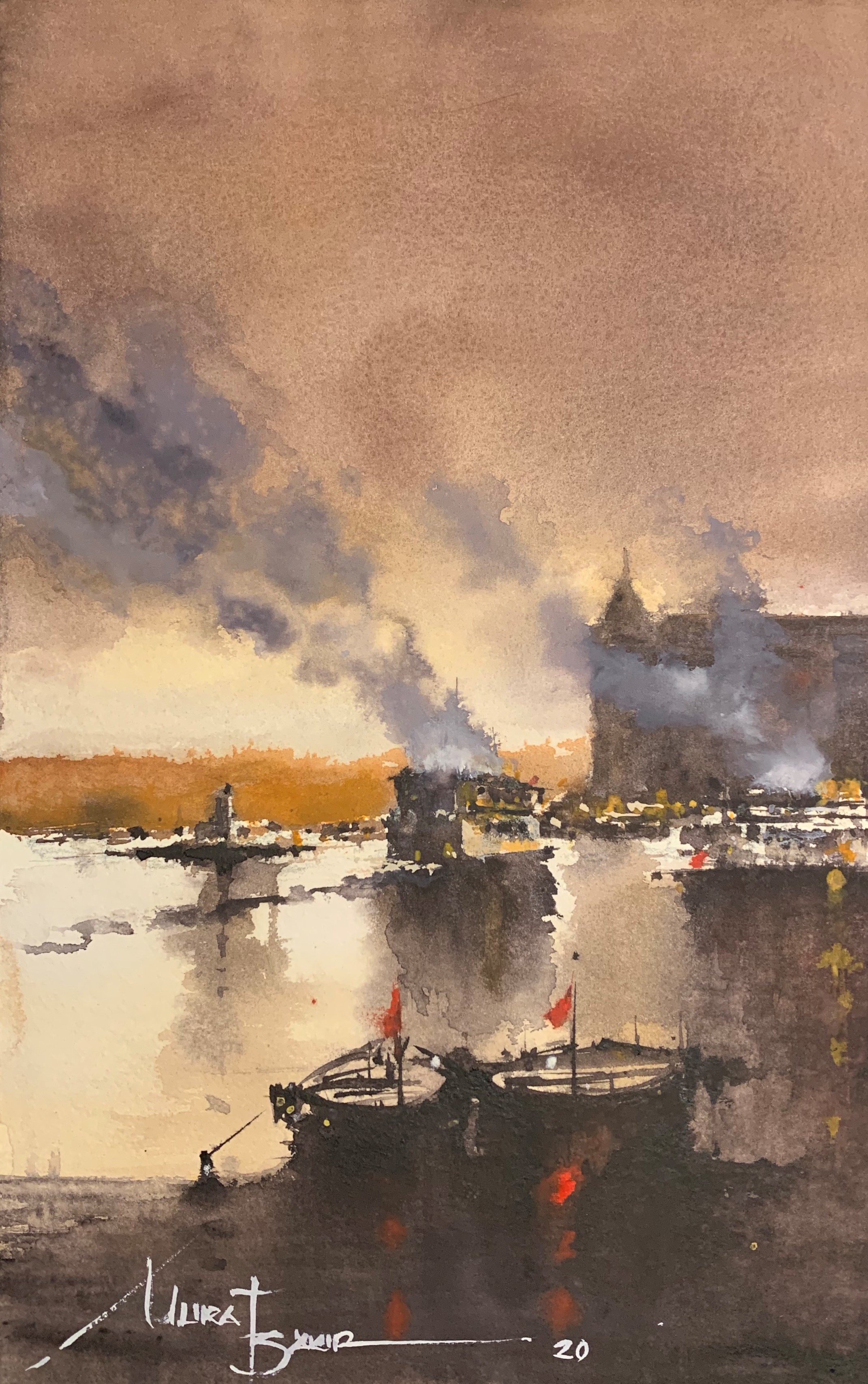 Sulu Boya Çalışması 3