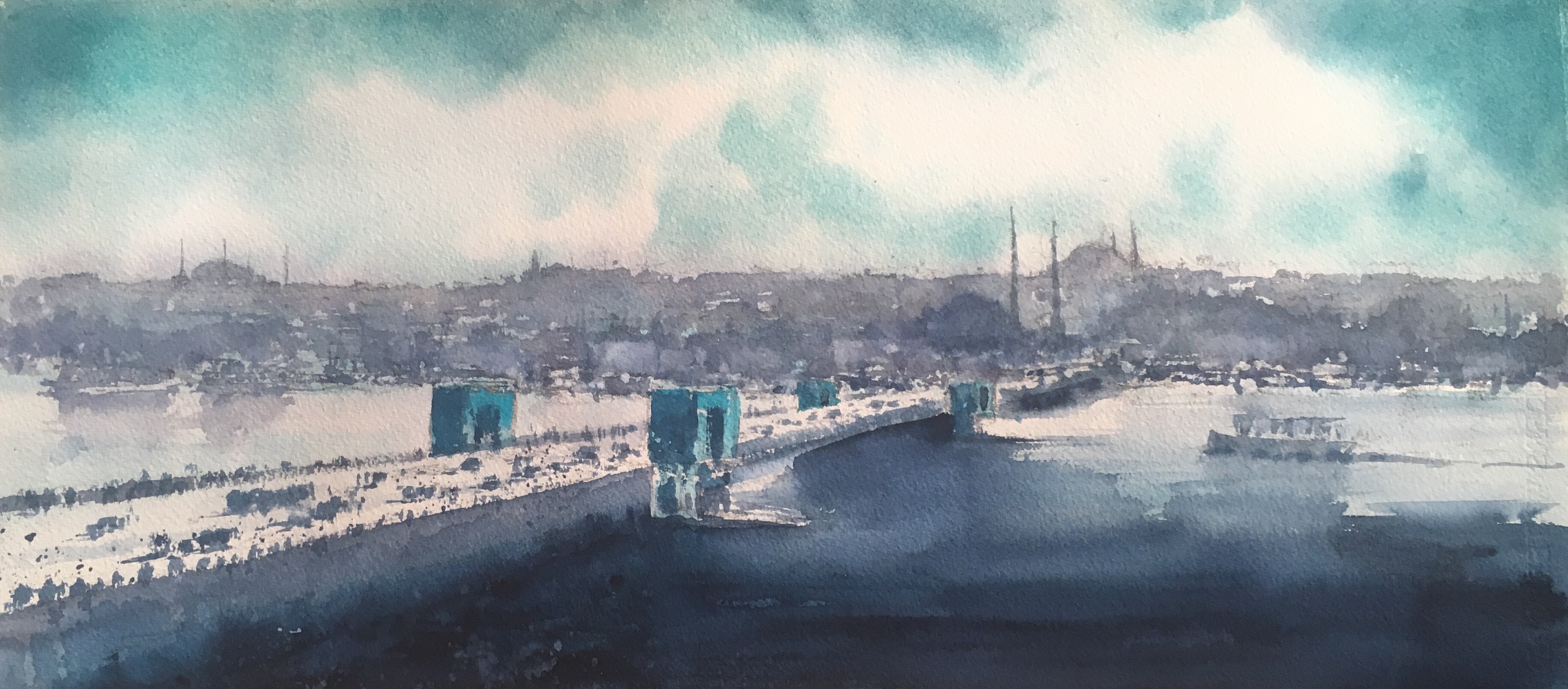 Sulu Boya Çalışması 15