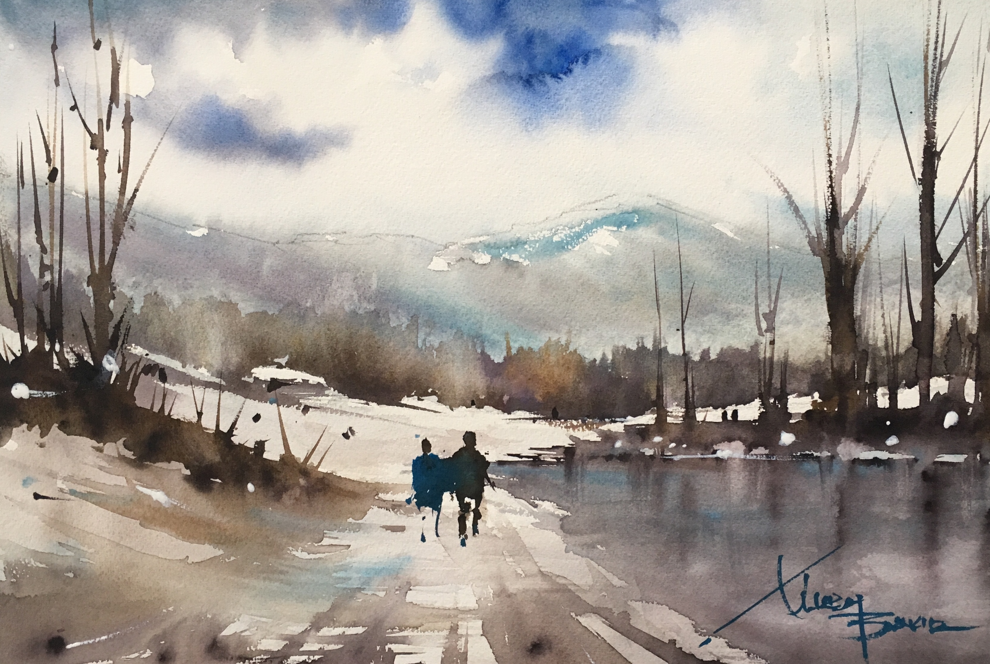 Sulu Boya Çalışması 38