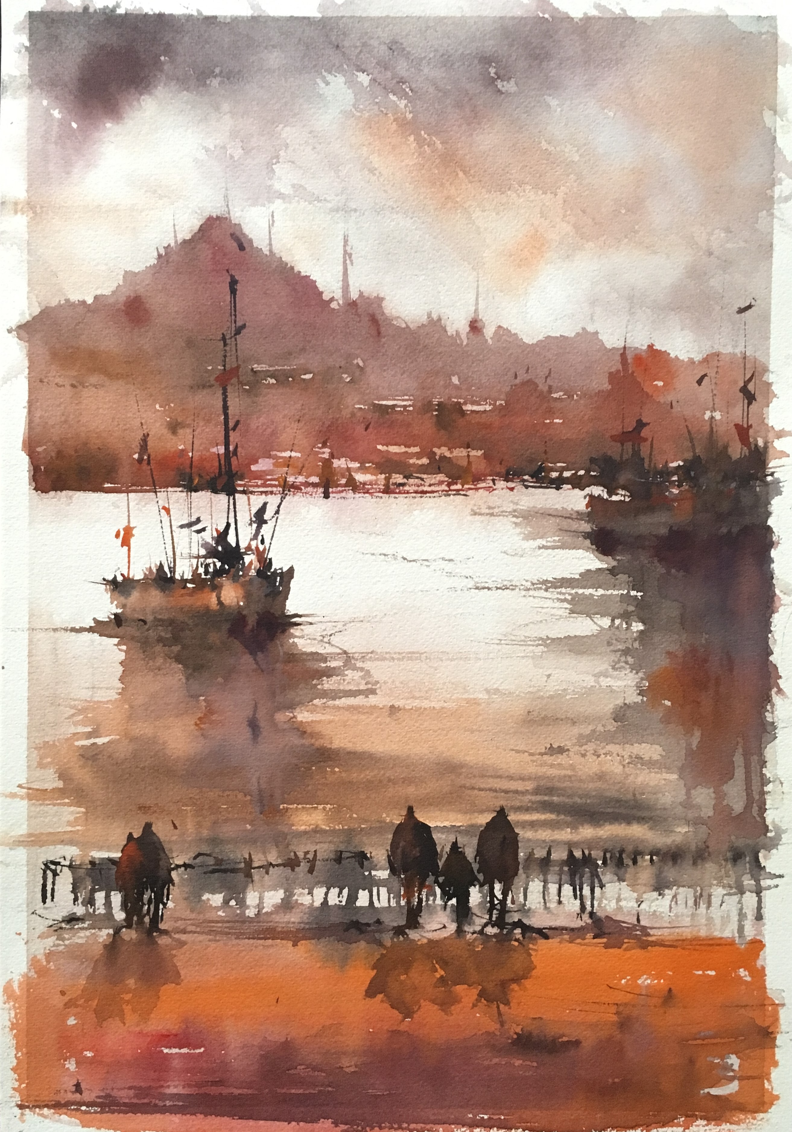 Sulu Boya Çalışması 55