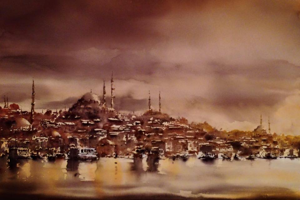 Sulu Boya Çalışması 75